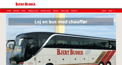 Desktop Screenshot of bjertbusser.dk