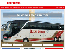 Tablet Screenshot of bjertbusser.dk